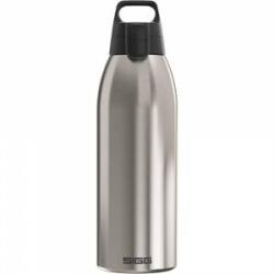 SIGG - Insulated drinking bottle - Thermos bottle Shield Therm One Brushed - carbonated drinks - leak-proof - dishwasher safe - BPA-free - 90% recycled stainless steel - silver - 1.5L - 6218.10