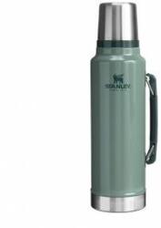 STANLEY 1913 Classic Legendary Thermos Bottle 1.4L - Thermos Keeps Hot or Cold for 40 Hours - Stainless Steel Thermos Flask - BPA Free - Dishwasher Safe - Hammertone Green - 100000115856
