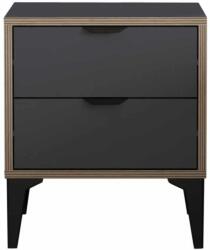  Hanah Home Nightstand Anthracite Arden - Anthracite