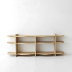  Hanah Home Console Sapphire Oak Flusso - Sapphire Oak