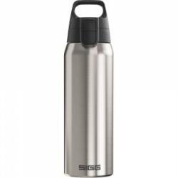 SIGG - Insulated drinking bottle - Thermos bottle Shield Therm One Brushed - carbonated drinks - leak-proof - dishwasher safe - BPA-free - 90% recycled stainless steel - silver - 0.75L - 6217.90