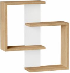  Hanah Home Wall Shelf Oak White Ars1-Sw