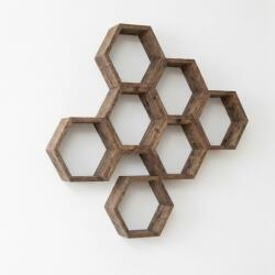  Hanah Home Decorative Wooden Wall Shelf Wooden Raf309