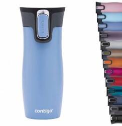 Contigo unisex adult West Loop Autoseal thermal mug, stainless steel insulated mug, coffee mug to go, BPA free, leak-proof travel mug with easy-clean lid, keeps warm for up to 5 hours, 470 ml, Earl Grey - CON