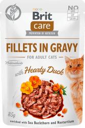 Brit Care Cat Fillets in Gravy with Hearty Duck (24 x 85 g) 2.04kg