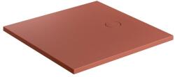 Omnires Cadita de dus compozit Omnires AquaRock M+ patrata terracotta mat 90x90 cm (AQUAROCK90-KTE)