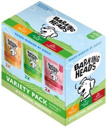 Barking Heads & Meowing Heads 12x300g Barking Heads Variety Pack nedves kutyatáp
