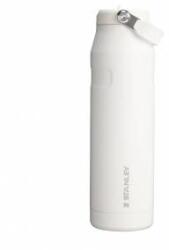 STANLEY 1913 Flip Straw Drinking Bottle with Straw 1.06L - Thermal Mug Cools for 17 Hours - 4 Days Ice Cold - BPA Free - Leakproof - For Drink Holders - Dishwasher Safe - Frost - 100000108035