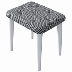 Hanah Home Puff Fekete Fehér BM101 - 2234