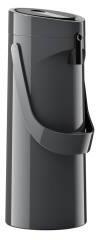 temsa HOGAR Emsa 515706 Ponza pump vacuum jug, thermos bottle, 1.9l filling volume, insulated cup, pressure lever, removable drip tray, anthracite