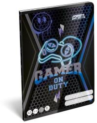ICO Esport геймър на пост: Тетрадка с редове - A5, 3. клас (7500169008)