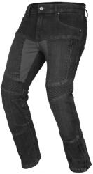 Ayrton Férfi motoros farmer Ayrton 505 fekete, Super Stretch denim külső réteg, Aramidszálas béléss, légáteresztő textilbélés, YKK 8-as méretű cipzár fekete 38/30