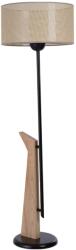 Opviq Floor Lamp Beigie Black Oak 8955-4