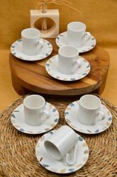  Hermia Coffee Cup Set (12 Pieces) Multicolor Başak 12