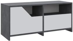 Hanah Home Nexus Cipősszekrény, szürke-fehér
