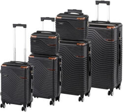 Leziter TraveLux Urban XXXXXII gurulós bőrönd szett (LTRUBS-XXXXXII-BL)