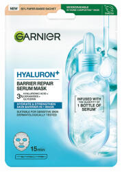 Garnier HYALURON+ Textil maszk a bőr védőrétegének helyreállítására hialuronsavval 28 g