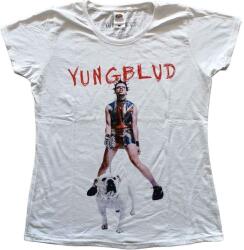 Yungblud Strawberry Lipstick White L Női Ing (YBTS07LW03)