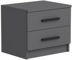  Hanah Home Nightstand Anthracite Kale - 4921