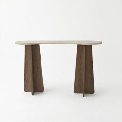  Hanah Home Dresser Travertine Walnut Zen - Travertine, Walnut