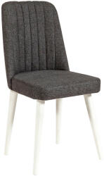 Hanah Home Szék Fehér Antracit Stormi Sandalye Wht-Ant