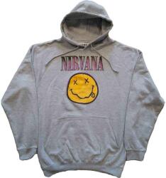 Nirvana Xerox Happy Face Pink Grey XL Pulóver (NIRVHD15MG04)