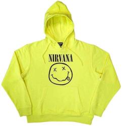 Nirvana Inverse Happy Face Neon Yellow XL Pulóver (NIRVHD13MNY04)