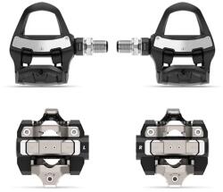 Garmin Rally RK210 / XC210 országúti / MTB patentpedál szett, kétoldalas wattmérős, Look Keo és SPD, BT, ANT, fekete