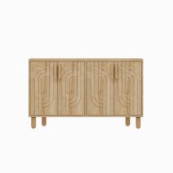  Hanah Home Console Saphire Oak Rodney - Saphire Oak