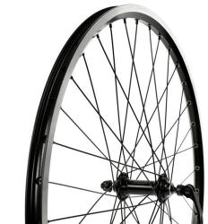 VeloGo Velogo-Malvestiti 28-29 colos (622 mm - 700C) trekking első kerék, ipari csapágyas, gyorszáras, fekete