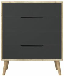 Hanah Home Dresser Sapphire Oak Anthracite Flora - Sapphire Oak, Anthracite (8684284024314)