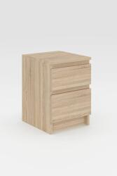  Hanah Home Nightstand Sonomo Oak Derinkuyu - Sonomo Oak