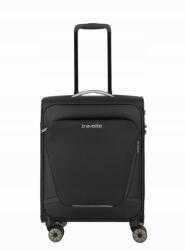 Travelite Kabinbőrönd 55cm S Cabin puha 4 kerék 37L Travelite Jetpack Fekete (090218-01)