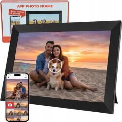 Frameo Digitális keret Frameo WiFi 10.1" 64GB Érintőképernyős Távoli megosztás Fekete (Inteligentna ramka na zdjęcia Wi-Fi 10,1″)