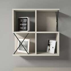  Hanah Home Fali polc Cream Black Extra - Cream (845HCT1616)