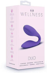 Blush Novelties - Wellness Duo kétmotoros párvibrátor (lila) - ovszer-vasarlas
