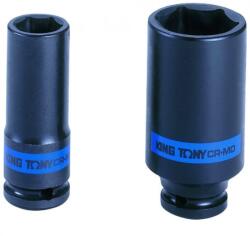 KING TONY Dugókulcs 1/2" hosszú gépi, 6 szög 13 mm (443513M)