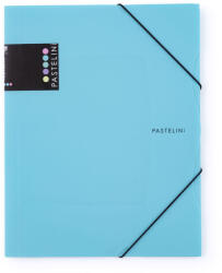 KARTON P+P PASTELINI Style cu cauciuc A4 PP albastru