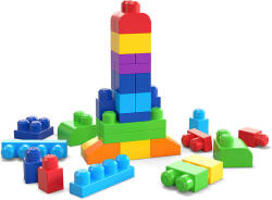Mattel Mega Bloks Geanta cu blocuri pentru baieti (60 buc) (DCH55)