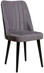 Hanah Home szék szett (2 darabos) szürke-fekete Polo - szürke