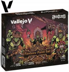 Vallejo Game Color szett 72203 Fantasy Paint Set Squidmar (12 x 18 ml)