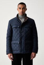 U. S. Polo Assn U. S. Polo Assn. férfi kabát DIAMOND QUILTED FUNNEL - sötétkék XXL