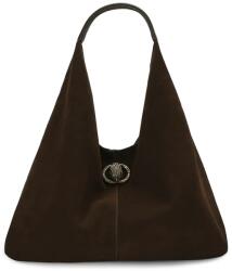 Kurt Geiger London shopper női velúrbőr CHELSEA LG SLOUCH HOBO - barna Univerzális méret - answear - 105 990 Ft