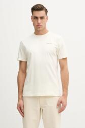 Hackett London pamut póló - bézs XL - answear - 16 090 Ft