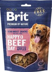 Brit Premium by Nature Dog Semi-moist Snacks Beef with Apples (3 x 180 g = 3 pachete) 540 g
