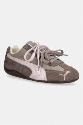PUMA Speedcat Brushed Luxe női bőr sportcipő - barna Női 39