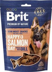 Brit Premium by Nature Dog Semi-moist Snacks Salmon with Dill (3 x 180 g = 3 pachete) 540 g