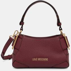 Love Moschino keresztpántos táska női műbőr - burgundia Univerzális méret