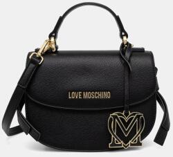 Love Moschino keresztpántos táska női műbőr - fekete Univerzális méret - answear - 73 990 Ft