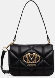 Love Moschino keresztpántos táska női műbőr - fekete Univerzális méret - answear - 81 990 Ft